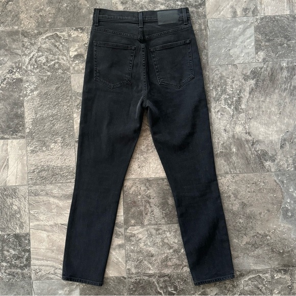 GRLFRND Piper Super High Rise Stretch Slim in Hollywood Black Jeans Size 27 - Picture 4 of 8